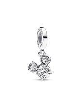 FINAL SALE - Disney Mickey Mouse Sparkling Head Silhouette Dangle Charm
