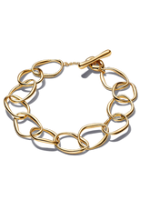 Organically Shaped Link Bracelet