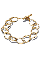 Organically Shaped Link Bracelet