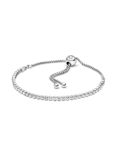 Sparkling Slider Tennis Bracelet