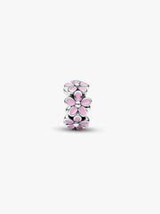 White Daisy Flower Spacer Charm