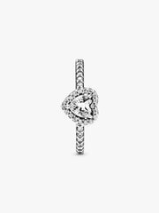 Elevated Heart Ring