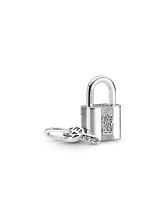 Padlock & Key Dangle Charm