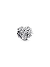 Sparkling Heart Charm