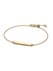 Engravable Bar Chain Bracelet
