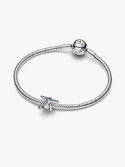 Sparkling Blue 2026 Graduation Cap Charm