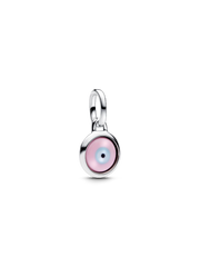Engravable Evil Eye Murano Glass Mini Dangle Charm