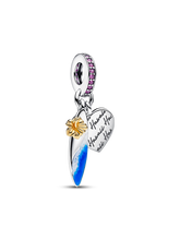 Surf Board Double Dangle Charm