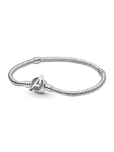 Pandora Moments Marvel The Avengers Logo Clasp Snake Chain Bracelet