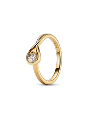 Pandora Infinite Sterling Silver Lab-grown Diamond Ring