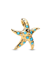 FINAL SALE - Sparkling Blue Starfish Dangle Charm