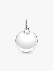 Engravable Round Tag Pendant
