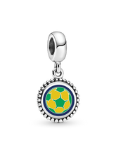 Brazil Soccer Charm