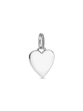 Engravable Heart Tag Pendant