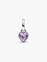 Pink Chakra Heart Mini Dangle Charm