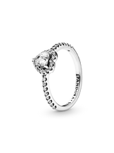 Elevated Heart Ring