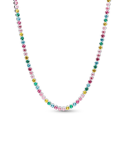 Rainbow Tennis Necklace