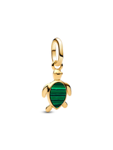 Green Turtle Mini Dangle Charm