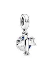 FINAL SALE - Propeller Plane Dangle Charm