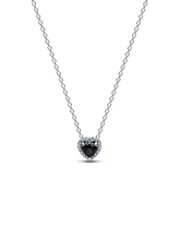 Pink Elevated Heart Necklace