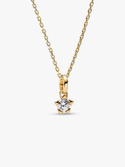 Pandora Talisman 14k Gold Lab-grown Diamond Star Pendant