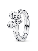 FINAL SALE - Stranger Things Friends Don't Lie Splittable Ring