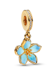Blue Blossom Dangle Charm