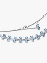 Bridgerton Blue Bow Necklace