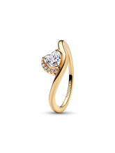 Wavy Heart Ring