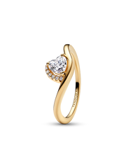 Wavy Heart Ring