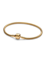Pandora Moments Barrel Clasp Snake Chain Bracelet