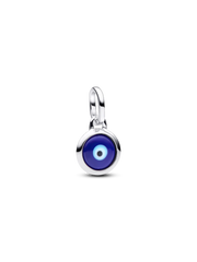 Engravable Evil Eye Murano Glass Mini Dangle Charm