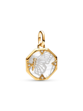 Pandora ME Pearlescent Butterfly Medallion Charm