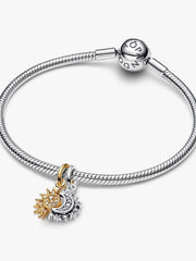 Splittable Sun & Moon Dangle Charm
