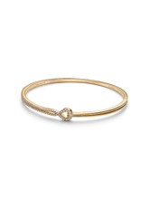 Pandora Infinite Lab-grown Diamond Pavé Double Row Bangle
