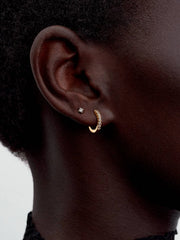 Pandora Era Lab-grown Diamond Stud Earrings 14K Gold