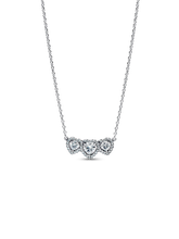 Halo Heart Trilogy Collier Necklace