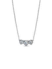Halo Heart Trilogy Collier Necklace