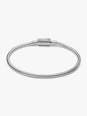 Easy-Close Magnetic Clasp Snake Chain Bracelet