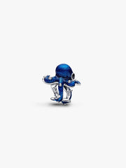 Blue Octopus Charm