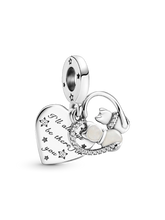 Cats & Hearts Dangle Charm