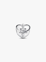 FINAL SALE - Mom's Little Monsters Heart Charm