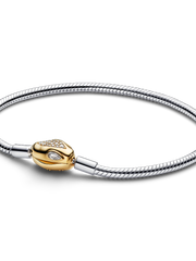 Snake Clasp & Chain Bracelet