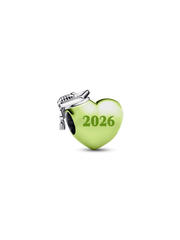 Graduation 2026 Green Heart Charm