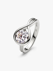 FINAL SALE - Pandora Infinite 14k White Gold Lab-grown Diamond Ring