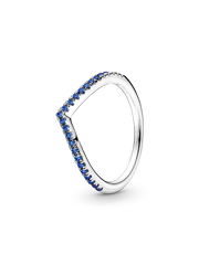 Pandora Timeless Wish Sparkling Blue Ring