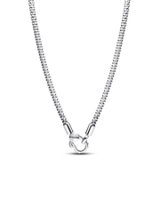 Studded Clasp & Chain Necklace