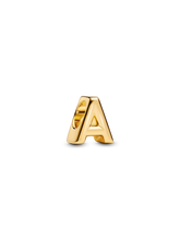 Letter A Alphabet Charm