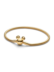 Disney Mickey Mouse Clasp Moments Snake Chain Bracelet
