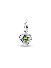 FINAL SALE - Turquoise Blue Eternity Circle Dangle Charm